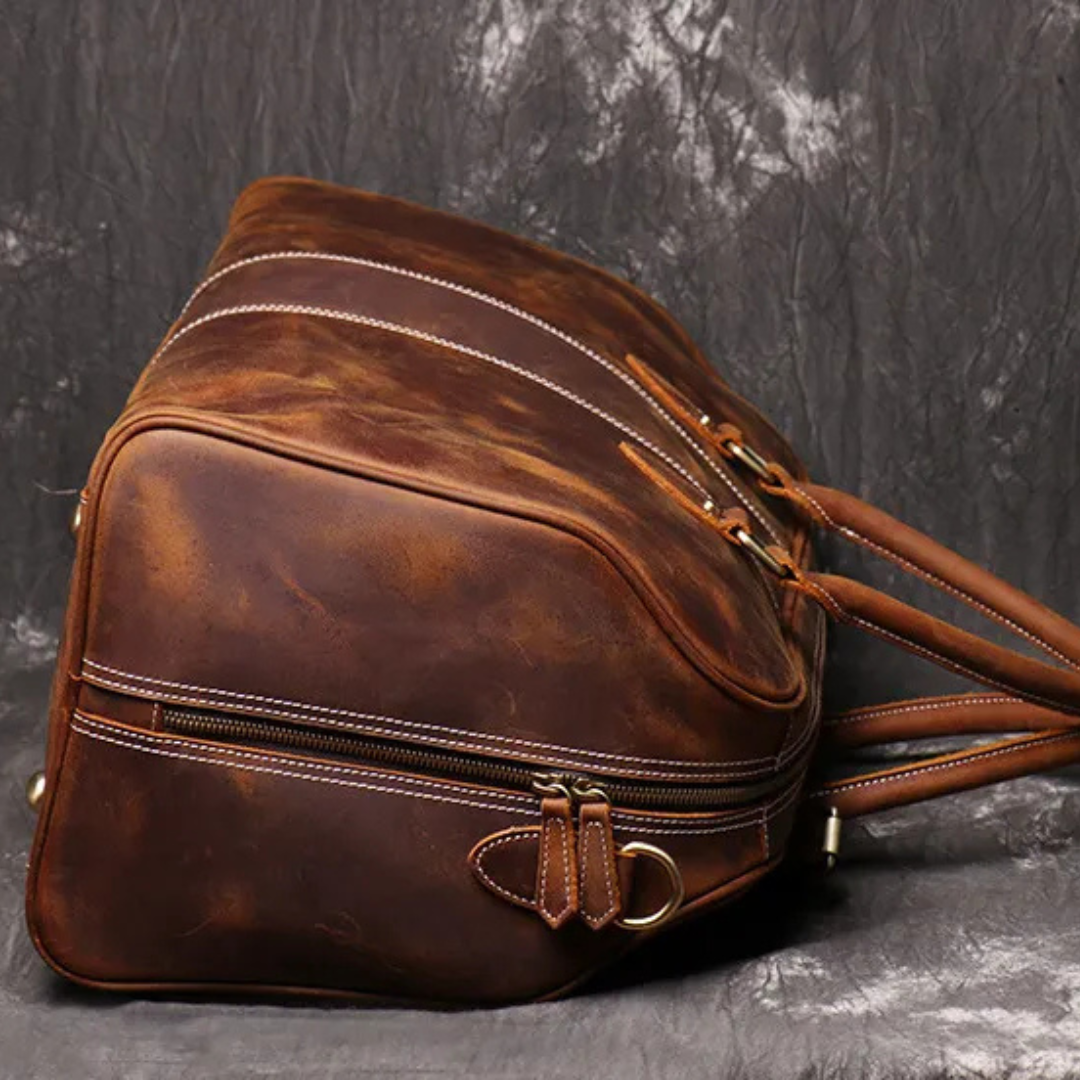 Classic Leather Shoulder Bag
