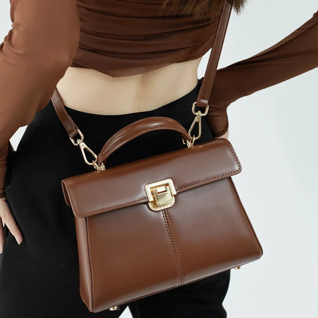 Elegant Leather Shoulder Bag for Women