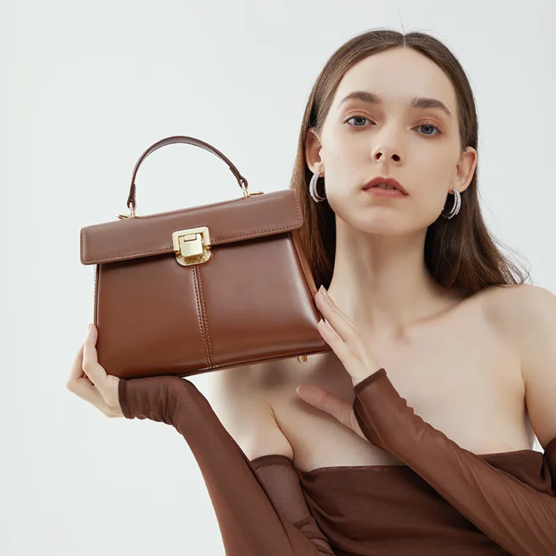 Elegant Leather Shoulder Bag for Women
