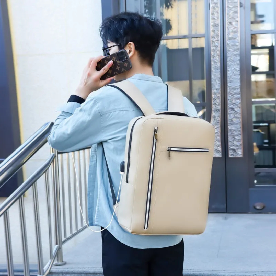 Safe Business Backpack with Usb Charging Port