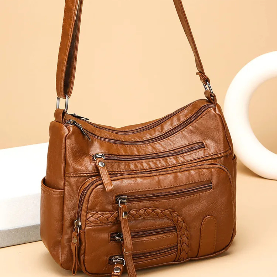 Stylish Soft Leather Shoulder Bag for Everyday Use