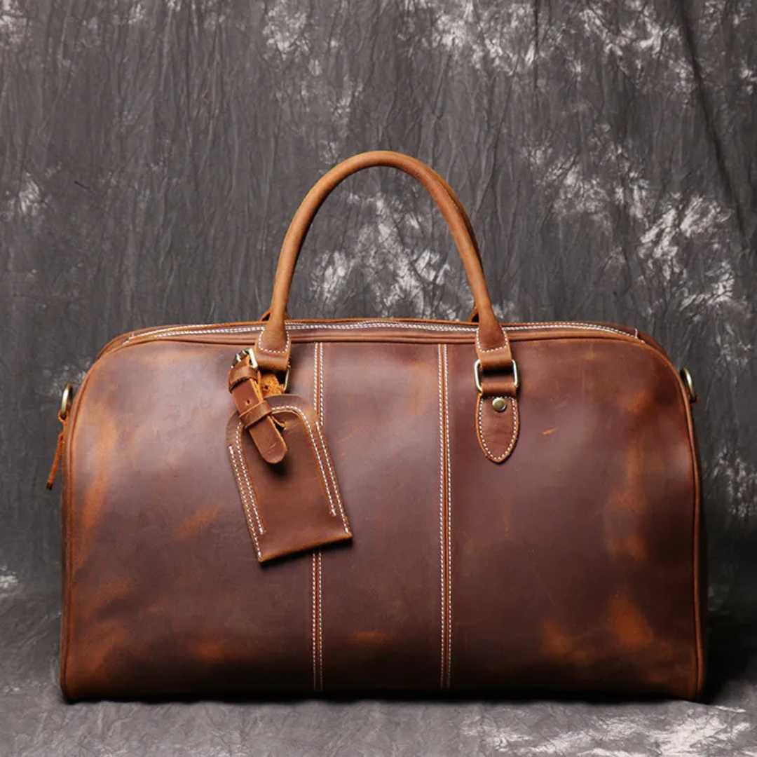 Classic Leather Shoulder Bag