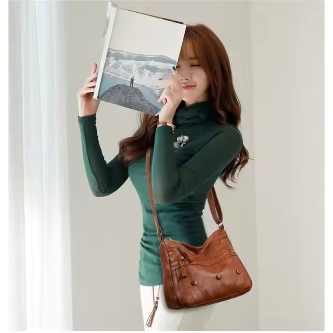 Stylish Pu Leather Shoulder Bag for Women