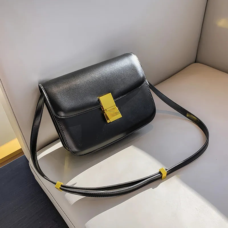 Vintage Leather Shoulder Messenger Bag