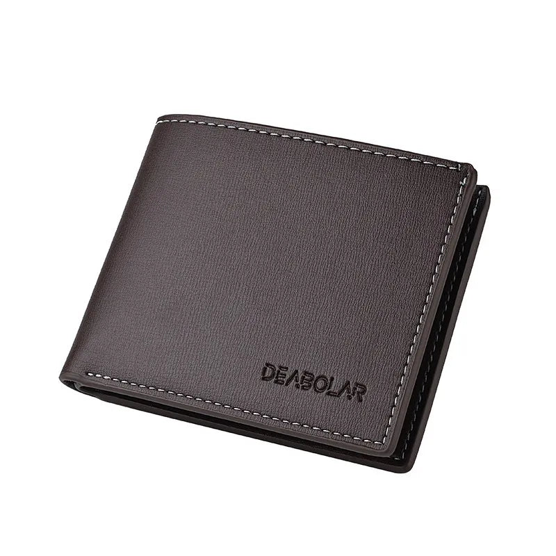 Stylish Horizontal Bi - Fold Wallet for Men