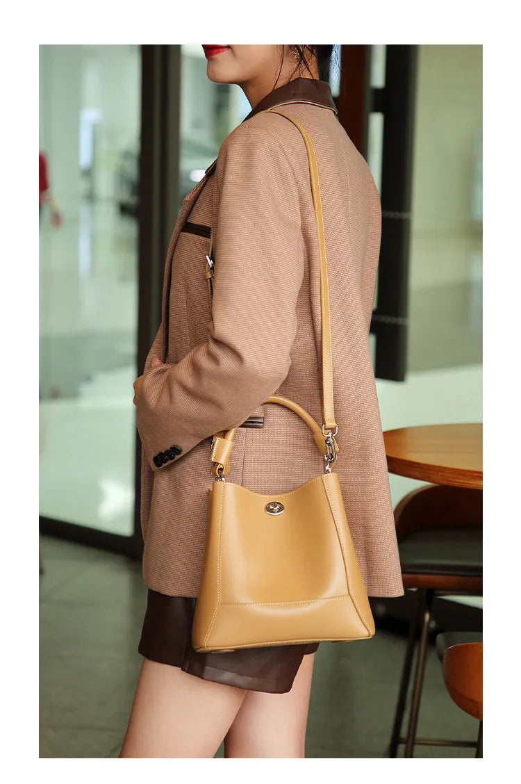 Stylish Handbag Made From Genuine Leather for Women