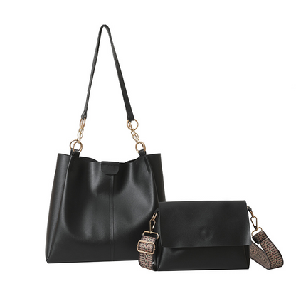 Two - Piece Shoulder Bag Set with Large Capacity