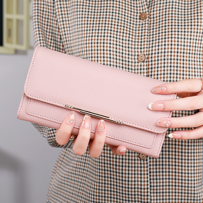 Classic Tri - Fold Ladies ' Wallet