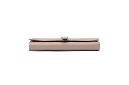 Elegant Ladies ' Clutch with Metal Buckle