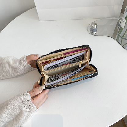 Fashionable Pu Leather Wallet in Casual Style