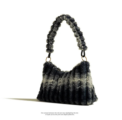 Premium Plush Shoulder Bag