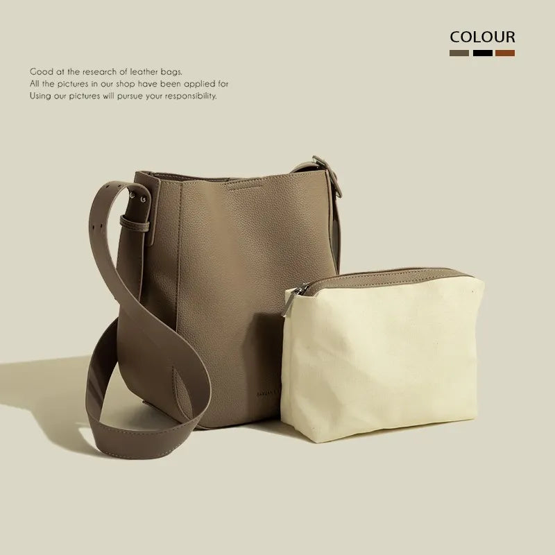 Stylish One - Shoulder Bucket Bag for Women
