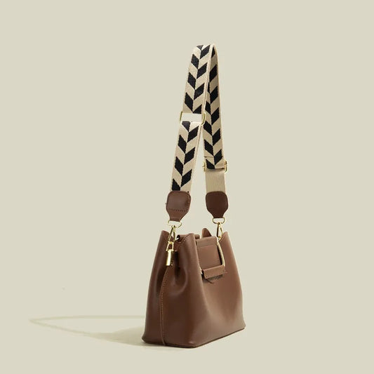 Versatile Crossbody Bucket Bag