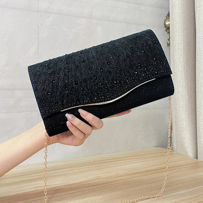 Elegant Rhinestone Evening Clutch