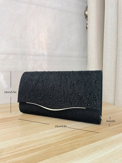 Elegant Rhinestone Evening Clutch