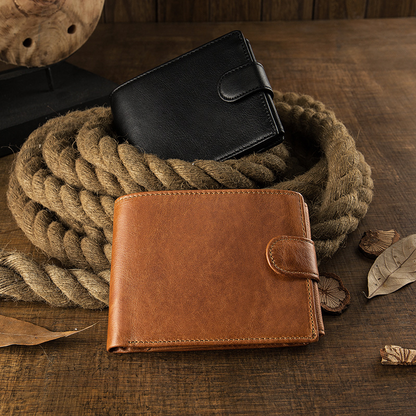 Elegant Leather Wallet for Men - Compact , Secure and Stylish