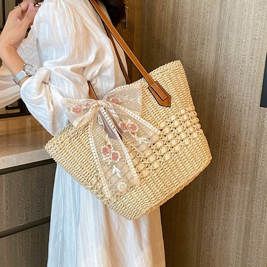 Fashionable Knitted Shoulder Bag for Women