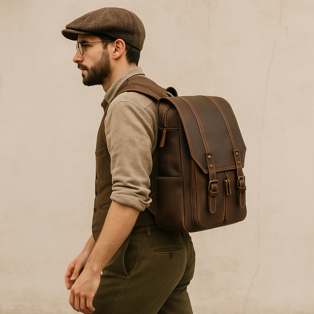 Heritagecraft Backpack in Leather Style
