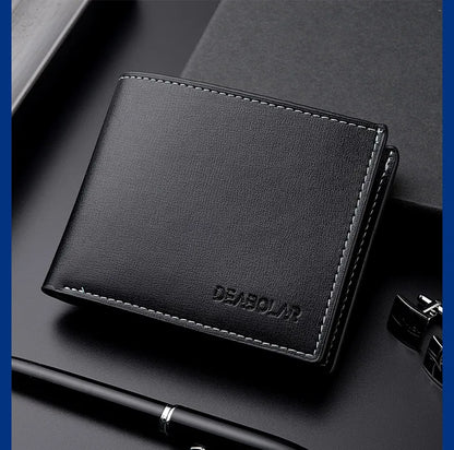 Stylish Horizontal Bi - Fold Wallet for Men