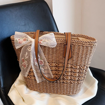 Fashionable Knitted Shoulder Bag for Women