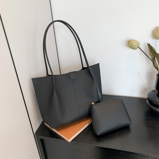 Simple Two - Piece Retro Handbag Set