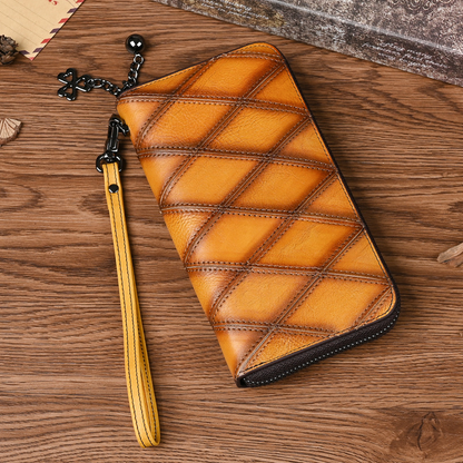Women 's Long Wallet with Large Capacity and Zip