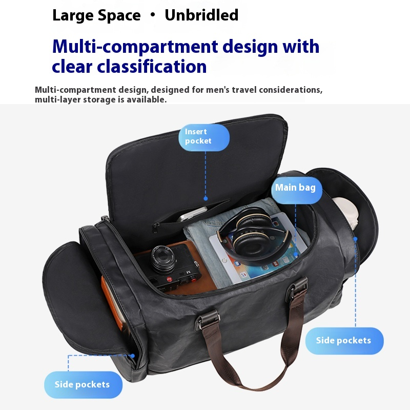 Men 's Business Travel Bag with Large Capacity