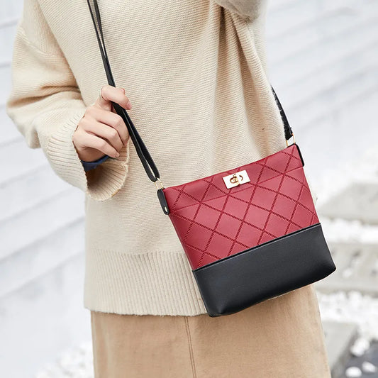 Chic Leather Crossbody Bag for Women