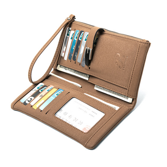 Elegant Ladies ' Clutch with Hand Strap