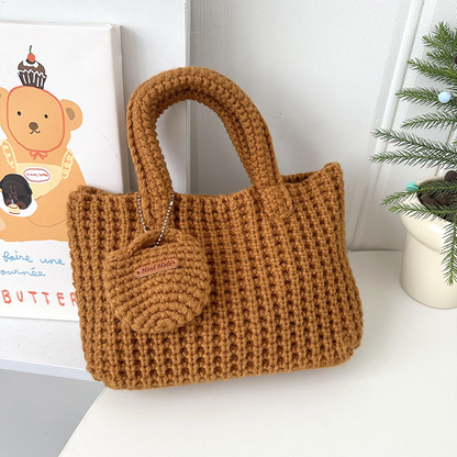 Wool Knitted Bag