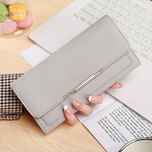 Classic Tri - Fold Ladies ' Wallet