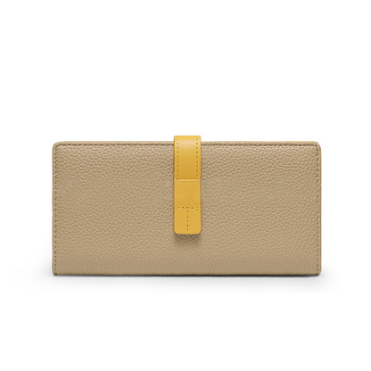 Fashion Wallet with Contrasting Colour and Compartments