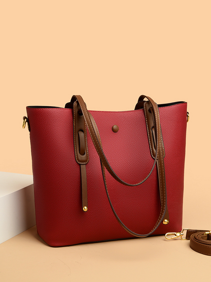 Simple Shoulder Bag with Large Capacity