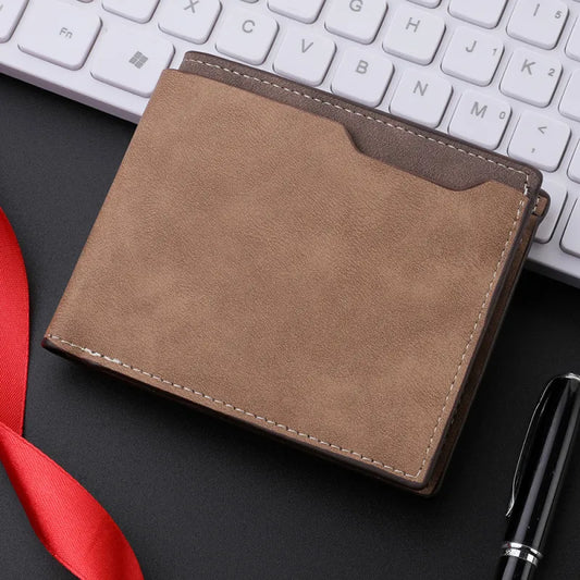Simple Multi - Card Backpack with Bi - Fold Design