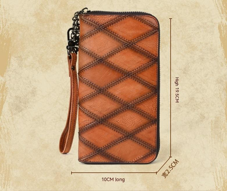 Women 's Long Wallet with Large Capacity and Zip