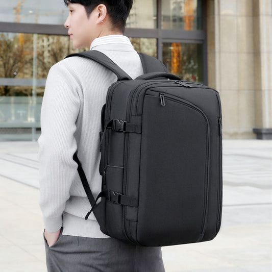 Spacious Compression Rucksack for Travelling and Everyday Use