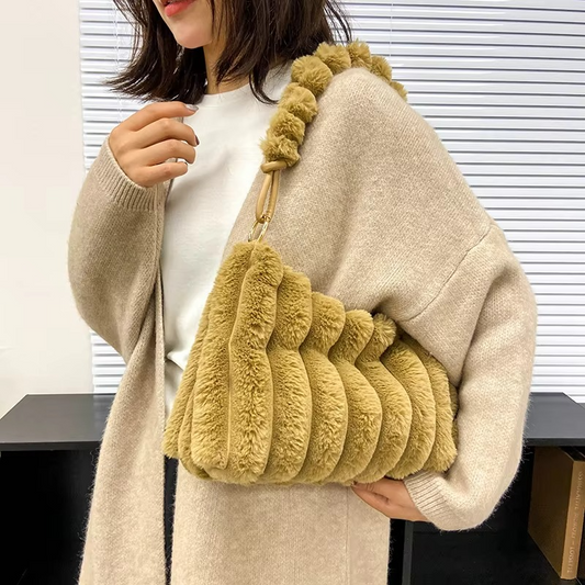 Premium Plush Shoulder Bag