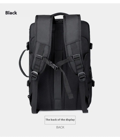 Spacious Compression Rucksack for Travelling and Everyday Use