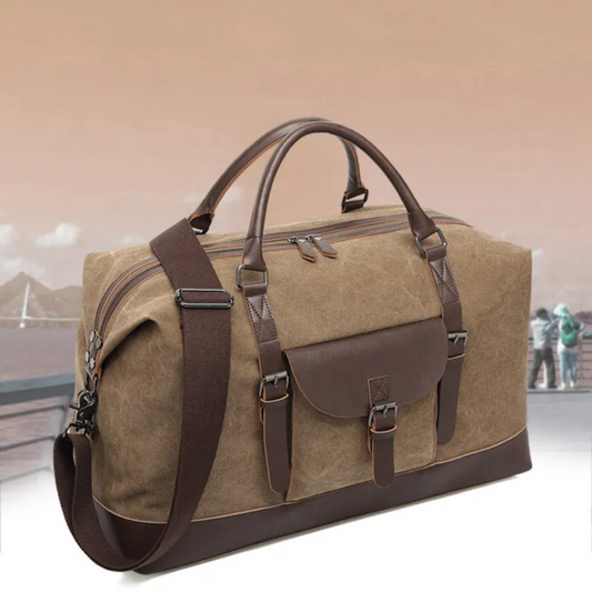 Versatile Canvas Travel Shoulder Bag