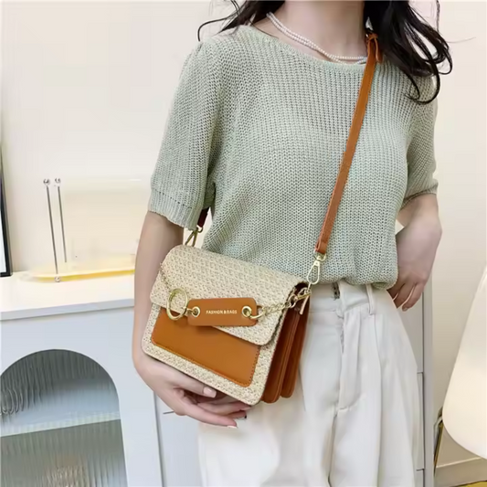 Stylish Braided Shoulder Bag