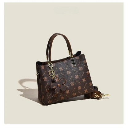 Stylish Pu Leather Shoulder Bag with Large Capacity