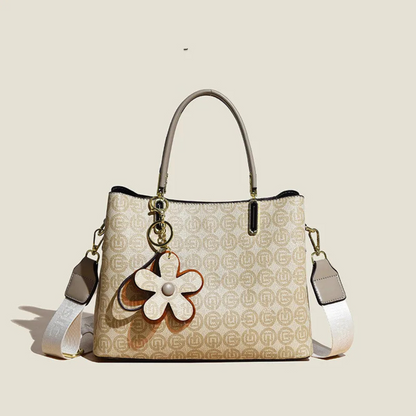 Stylish Pu Leather Shoulder Bag with Large Capacity
