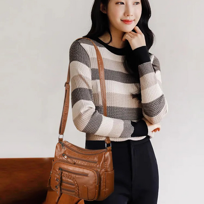 Stylish Soft Leather Shoulder Bag for Everyday Use