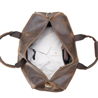 Classic Leather Travel Bag