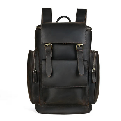 Vintage Leather Backpack for Men