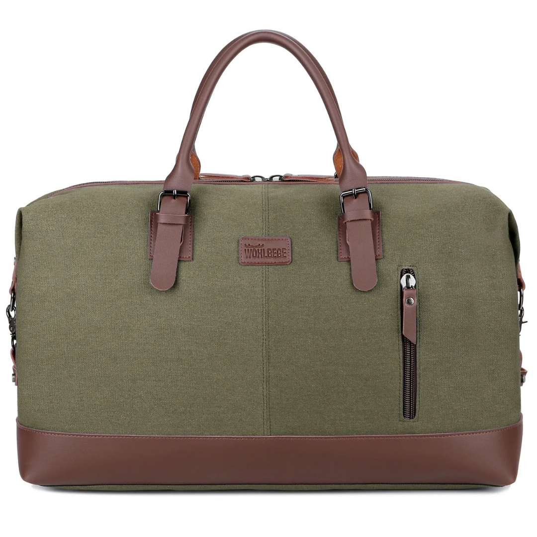 Rugged Canvas Travel & Sports Bag