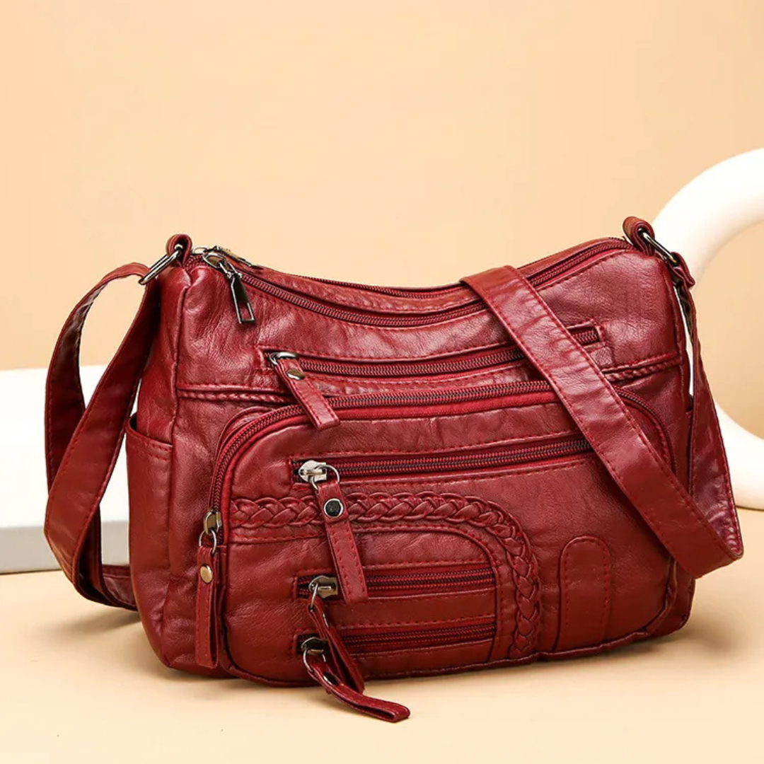 Stylish Soft Leather Shoulder Bag for Everyday Use