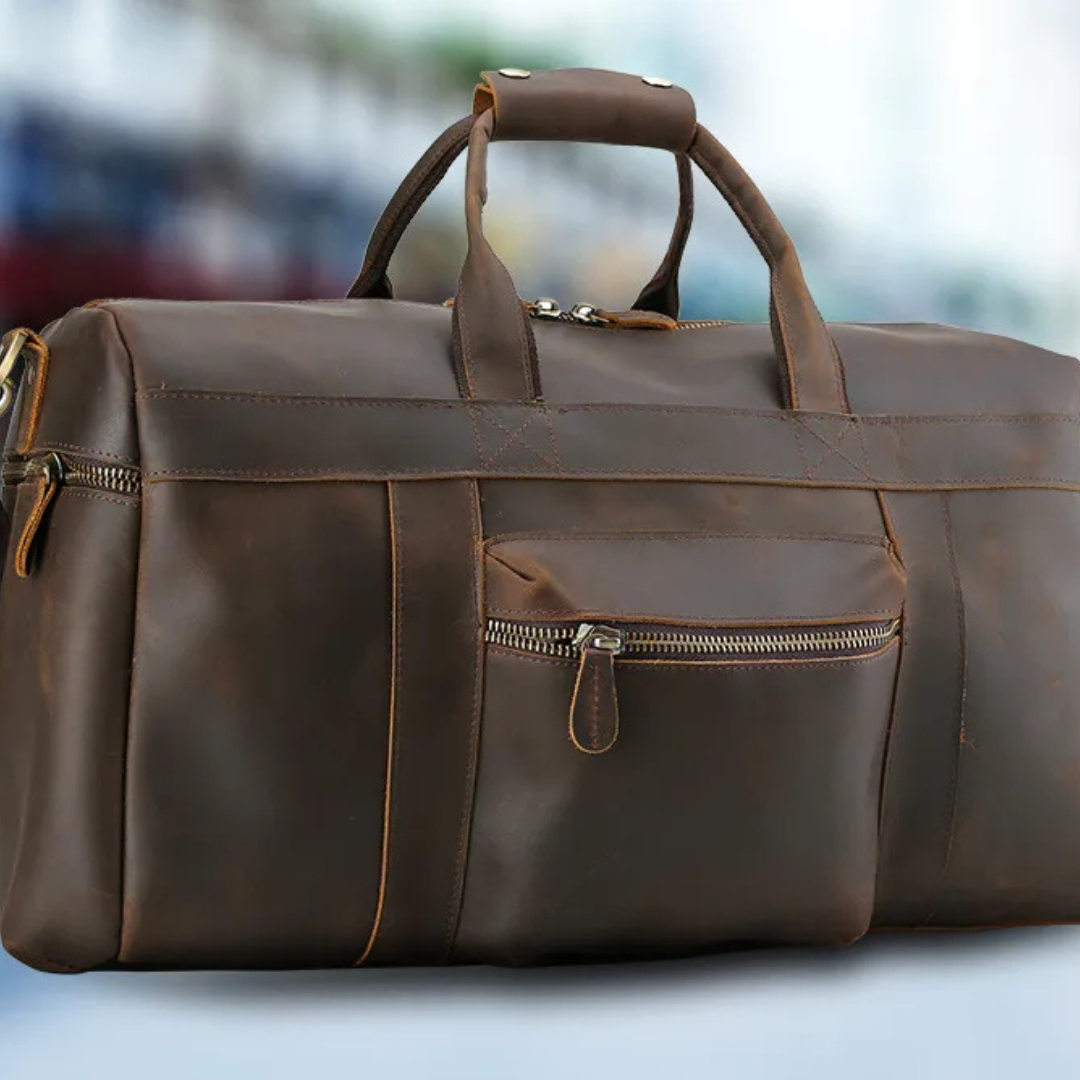 Classic Leather Travel Bag