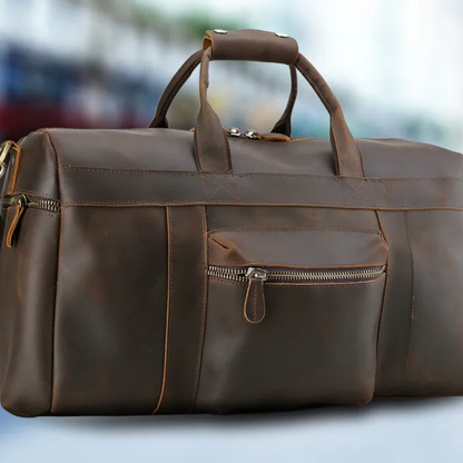 Classic Leather Travel Bag