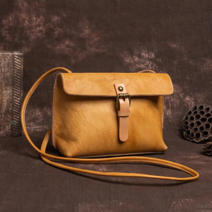 Classic Leather Crossbody Bag for Women